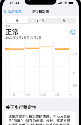 带岭iPhone手机维修如何在iPhone开启'步行稳定性通知'