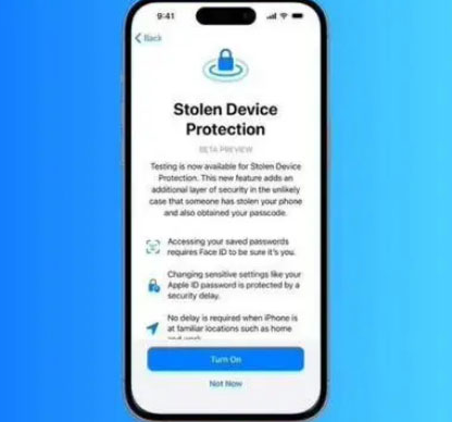 带岭苹果授权维修店分享被盗设备保护功能开启方法 