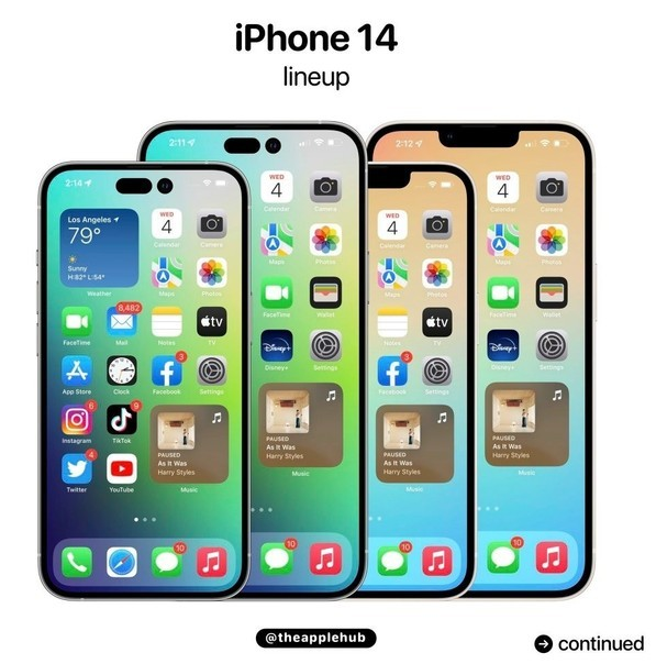 带岭苹果14维修分享iPhone 14全家福 