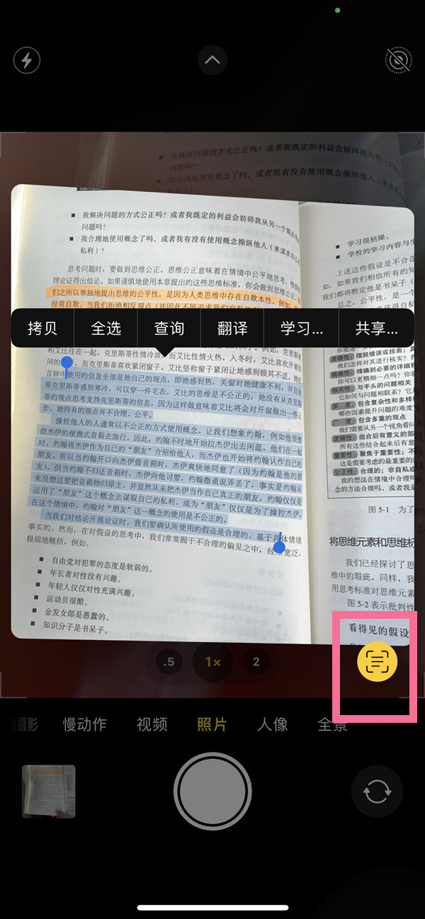 带岭苹果手机维修分享iOS 15照片文字怎么提取 