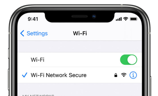 带岭苹果手机维修分享iPhone遇Wi-Fi漏洞怎么办 