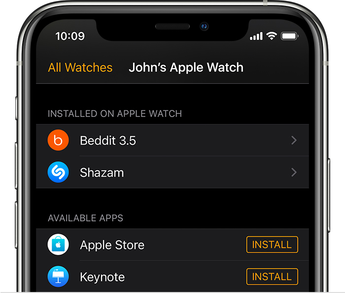 带岭苹果手机维修分享如何在 Apple Watch 上下载应用 