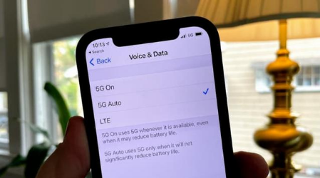 带岭苹果手机维修分享iPhone 12如何打开或关闭5G网络 